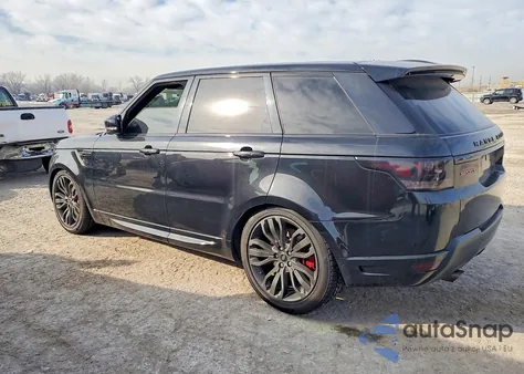 2016 Land Rover Range Rover Sport Hst from USA, damaged, VIN SALWS2PF1GA110496